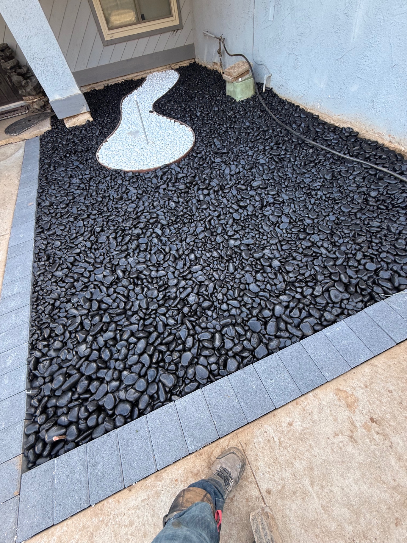 Pebble Stone Landscape